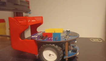 AlphaBot2-Ar Заднее крыло ARDUINO 3