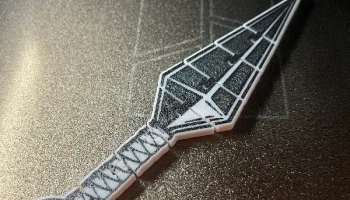 Kunai Flexi Fidget - печать на месте 1