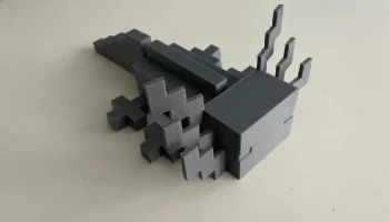 Флекси Аксолотль Майнкрафт 1