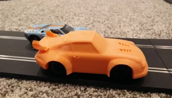 Кузов Porsche 911 GT2 со слотами 5