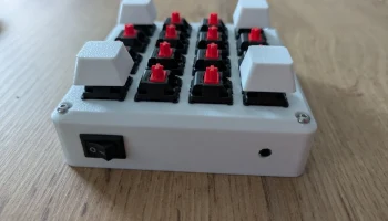 Zigbee Macropad 16 кнопок ESP32C6 8