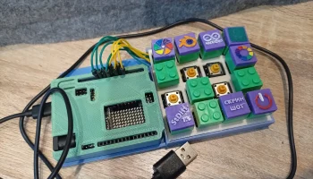 Arduino MacroKeyboard (конструктор Arduino/Lego)