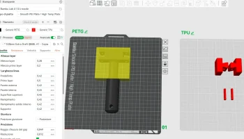 Сильный молоток PETG/TPU 5