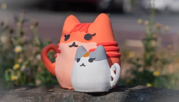Кошка и котенок - модель ко Дню матери........ 5
