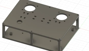 Держатель на DIN-рейку BTT Manta M8P с вентиляторами....... 1