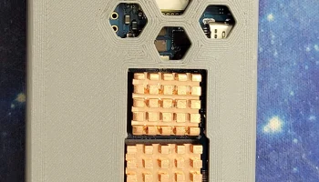 Корпус Orange Pi Zero 2w с экструзионным креплением... Корпус Orange Pi Zero 2w с экструзионным креплением...
