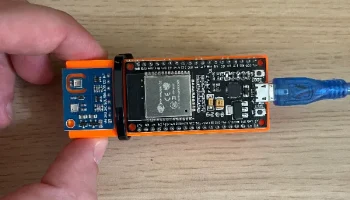 Корпус датчика ESP 32 VOC/качества воздуха (ENS160 + AHT2.. 6