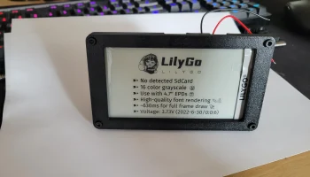Рамка дисплея для LILYGO T5 4,7" E-paper Dev. Board........ Рамка дисплея для LILYGO T5 4,7" E-paper Dev. Board........