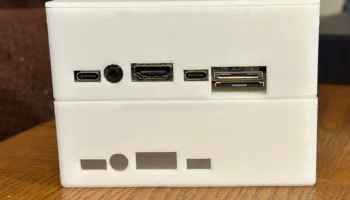 Оранжевый корпус Pi 5 6