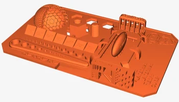 Калибровочный тест 3Dwork SLA/смола 2