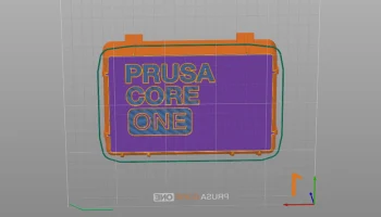 Deckel f&uuml;r die Rugged Box - ЛОГОТИП PRUSA CORE ONE 3
