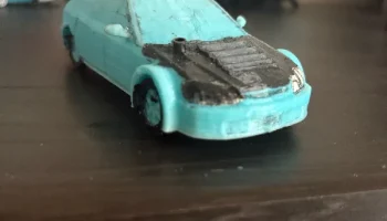 (РЕМИКС) Дрэг-рейсинг FWD Honda EK Hatch 1