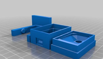 корпус esp32-cam с микро-USB 3