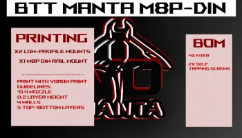 Крепление Manta M8P на DIN-рейку [низкопрофильное]........ 2