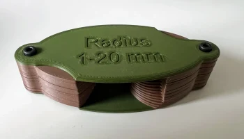 Радиус калибра 1-20 мм (М3) Радиус калибра 1-20 мм (М3)