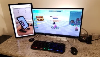 Подставка для монитора для портретного режима...... 7