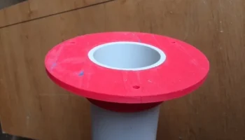 2-дюймовое крепление для ножки стола из трубы ПВХ 1