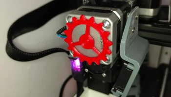 Механизм визуализатора экструдера Ender 3 v3 SE......