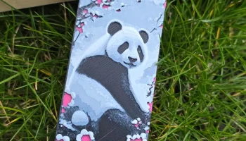 Закладка Pink Panda, напечатанная на 3D-принтере - многоц... 7