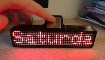 Светодиодные матричные часы Arduino 7