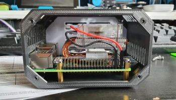 Корпуса Raspberry Pi 3/4 - низкопрофильный ICE Tower 6
