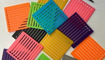 Трафарет контрольного списка для заметок Post-It......... 1