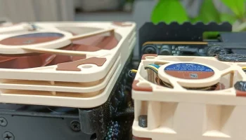 Кронштейны для крепления вентилятора Noctua NF-A12x15 над... 2