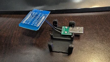 USB-розетка - мини-футляр ESP32 D1 для ESpresense и mmWave 6