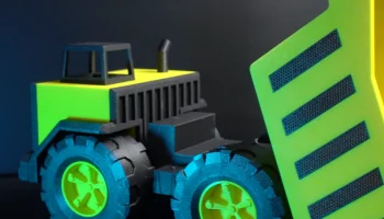 Domp Truk - грузовик Not-A-Tonka, распечатанный на 3D-принте 3