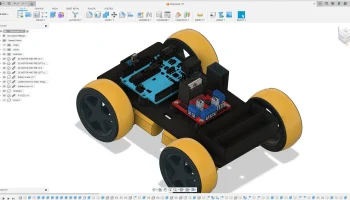Автомобиль с дистанционным управлением с помощью платы Ar.. 1