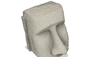 Диспенсер для салфеток Moai (разрез + невидимый шов + неч... 4