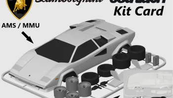 Карточка комплекта Lamborghini Countach (известна из филь...