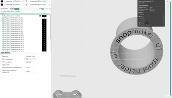 Держатель катушки Snapmaker U1 - быстрая минималистичная ... 6