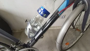 Держатель для велосипедной бутылки с водой (1,5 л, регули...