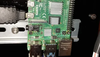 Держатель Raspberry Pi на DIN-рейку для металлического кр..