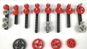 Совместимые с Lego Technic шестерни нестандартных размеро... Совместимые с Lego Technic шестерни нестандартных размеро...