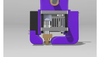 Easy Ultimaker 1, 2, 2+ - обновление вентилятора 30x30 V2... 2