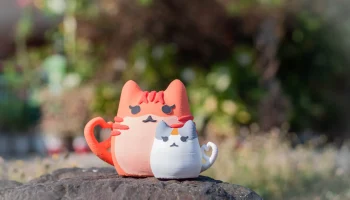 Кошка и котенок - модель ко Дню матери........ 1