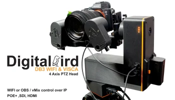 Головка Digital Bird DB3_VISCA Pan Tilt с поддержкой OBS ..
