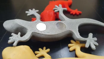 Магнит на холодильник Gecko 8х3мм. 3