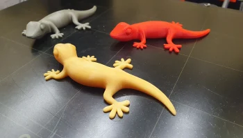 Магнит на холодильник Gecko 8х3мм. 2
