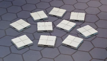 (Устарело) Masterful Dungeon Tiles v1 (Устарело) - модульная плитка подземелья 2x2 - система сменной верхней части для D&D и ролевых игр 6
