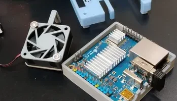 Корпус Orange Pi Zero 3 с вентилятором 4