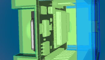 Корпус ESP32-CAM (слоты для микро SD и светодиодной лампы.. 6