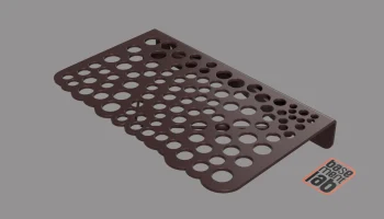 Настенная полка Voronoi Design, тип 2
