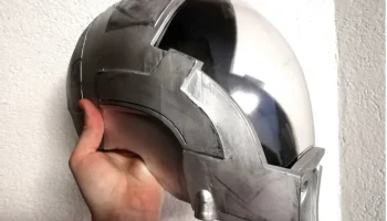 Шлем Тали, напечатанный на 3D-принтере (с вакуумным козыр.. 7