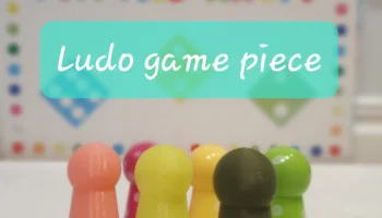 Деталь игры Ludo для шведской версии (Fia med knuff)........ 1