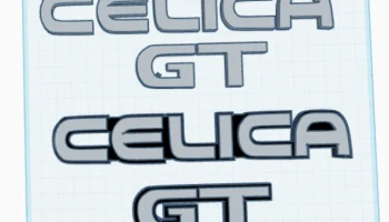 ЛОГОТИП CELICA GT