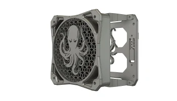 Опора Octopus BTT на DIN-рейку 7