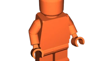 Персонаж LEGO (полный корпус и деталь отдельно).........